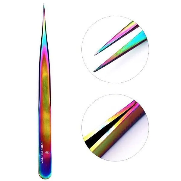 Born Pretty - Rainbow Tweezer #38328-1