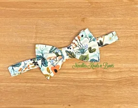 Herb Garden Natural Floral Pre Tied Bow Tie