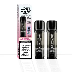 Lost Mary Tappo Blue Sour Raspberry Vape Pods