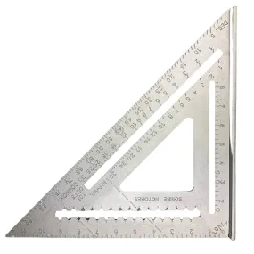 Multi-Purpose 7-Inch Aluminum Square for Woodworking and Remodeling Projects