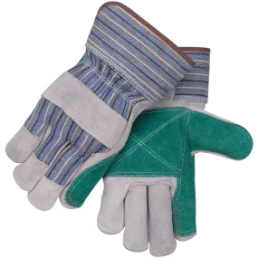 Revco 6DP Padded Double Palm Split Cowhide Work Glove (1 Pair)