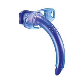 Smiths Medical ASD, Inc. BLUselect Tracheostomy Tube with Wedge & Decan Cap, Uncuffed, Fenestrated, Size 10.0